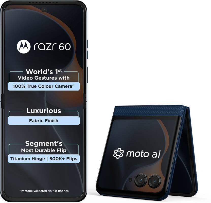 MOTOROLA Razr 60 (Gibraltar Sea, 256 GB 8 GB RAM)Dimensity 7400X Global Version.