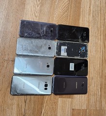 Samsung Galaxy S8 Plus G955U 64GB Black Gray Blue