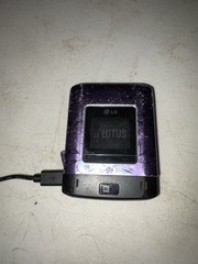 LG Lotus LX600 Flip Cell Phone Sprint Purple Floral Keyboard – PARTS/REPAIR ONLY