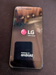 LG Rebel 4 TracFone Android Smartphone Black Tested Working