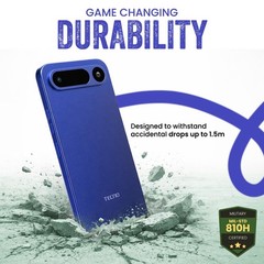 Tecno POP X 5G Midnight Blue 6GB 128GB 6500mAh Unlocked Global Version