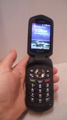 Kyocera DuraXV 4G LTE E4610 16GB Black Verizon RUGGED Flip Phone EXCELLENT