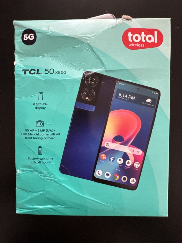 TCL 50 XE 5G 128GB Total Wireless Smartphone