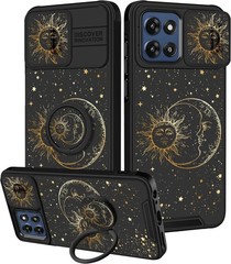 for Moto G Stylus 5G 2025/2026 Case – Cute Phone Cover Design with Ring Stand Ho