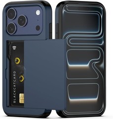 iPhone 17 Pro Case Heavy Duty Hybrid Shockproof Bumper Durable Hidden Card Slot