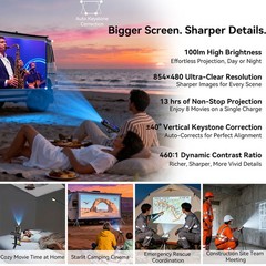 Blackview XPLORE 2 Projector 5G Rugged Phone Android 15 Mobile Waterproof Unlock