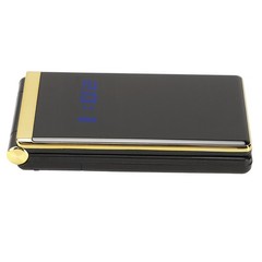 2.8in Screen Flip Phone For Elder Dual SIM Dual Standby Long Standby Time Multi