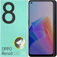 BNIB Oppo Reno 8 Lite 5G Cosmic Black 128GB + 8GB Dual-SIM Factory Unlocked GSM