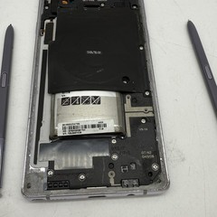 LOT OF 2 Samsung Galaxy Note8 SM-N950U1 6.3″ Cracked & Bad Battery (B12:3)