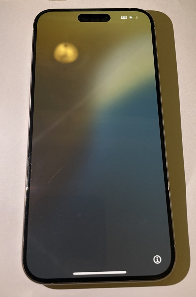 Apple iPhone 15 Pro Max – 256 GB – Natural Titanium FOR PARTS ONLY