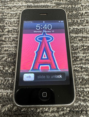 Apple iPhone 3G 8GB Black A1241 Vintage Collectible Powers On Read Repair