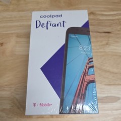 COOLPAD DEFIANT 3632A 8GB new T-MOBILE LOCKED GRAY COLOR