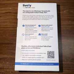 Lively Jitterbug Smart4 Smartphone for Seniors BRAND NEW SEALED IN BOX.