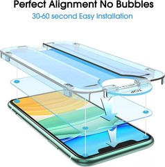 2PCS Glass Screen Protector for iPhone 11 & iPhone XR 6.1 Inch Tempered Glass