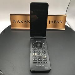 Fujitsu Arrows Keitai F-03L Android Flip Phone Black Unlocked From Japan Used