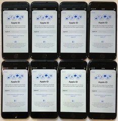 EIGHT TESTED USED GSM UNLOCKED APPLE iPhone 8, 64GB A1863 MQ722LL/A PHONES