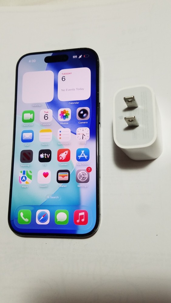 Worldwide Factory Unlocked ESIM 512GB Apple iPhone 16 PRO Retina Cell Phone 26.2