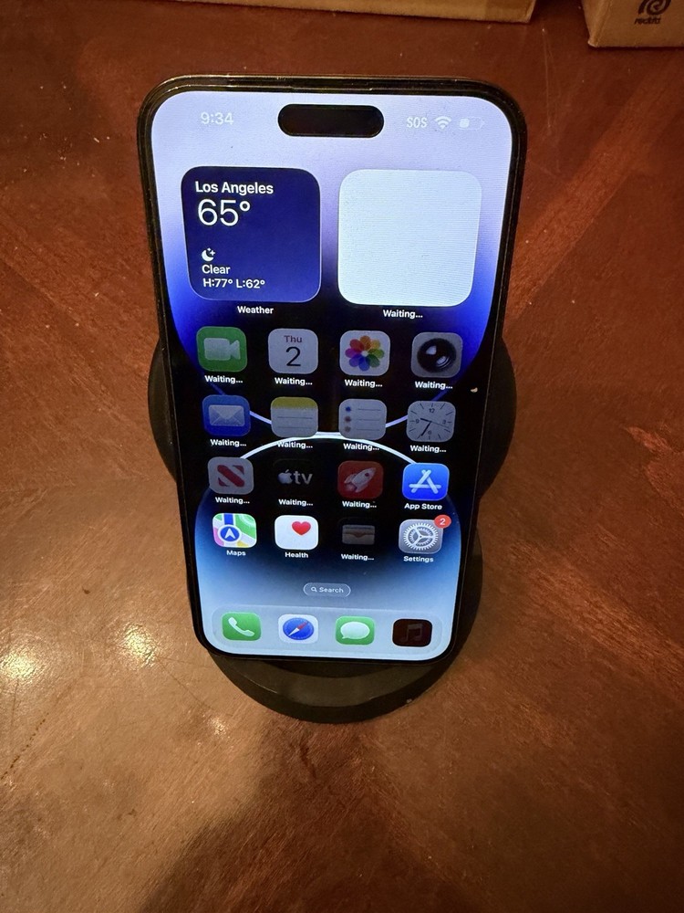 Apple iPhone 14 Pro Max 128GB Space Black, 77% Battery Health