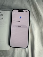 iPhone 16 128gb Unlocked, Cracked Back Glass, No WIFI, Bad Face ID READ