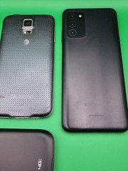 Mix Lot of 4 Samsung S5 Galaxy A035 TCL Carl 4G Untested For PARTS ONLY Broken