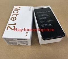 Xiaomi Redmi Note 12 Pro 5G 128/256GB Unlocked 1080 Octa Core 120Hz 67W Charging