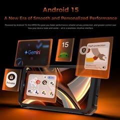Global OUKITEL WP53 PRO 4G Rugged Phone Android 15 Mobile Waterproof 11000mAh