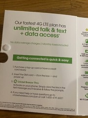 Cricket Wireless Moto G6 Forge Prepaid Smartphone 16GB New/Sealed