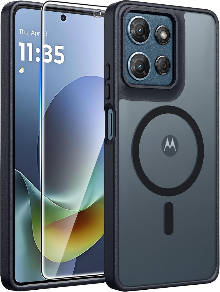 Motorola Moto G Play 5G 2026 Case Translucent Matte Military Grade Shockproof Co