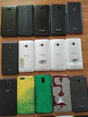 Lot of 25 Mixed Brand LG / UMX / hTC / coolpad and other Smartphone For part