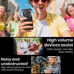 Unlocked FOSSiBOT F110 PRO 5G Rugged Phone Android 15 Bid Speaker Waterproof GPS
