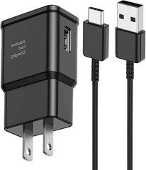 6FT Quick Charge Type-C Wall Charger for Samsung Galaxy S10/S20/S21