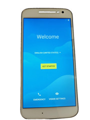 Motorola Moto G4 XT1625 5.5″ 13MP 32GB + 64GB SD Card Smartphone White Republic