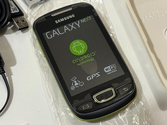 Samsung Galaxy Next Turbo GT-S5570i – Lime Green – Factory Unlocked RETRO