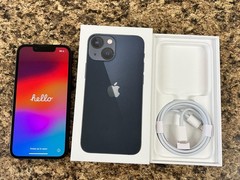 Apple iPhone 13 Mini A2481 128GB Factory Unlocked 100% Battery Excellent In-Box