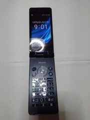 SHARP SH-02L AQUOS KEITAI 2 JAPAN ANDROID FLIP PHONE BLACK UNLOCKED