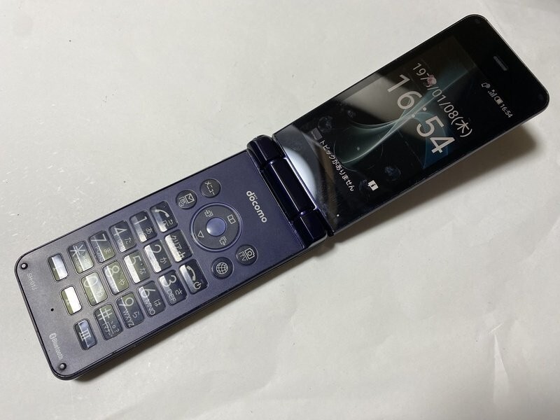 Sharp Aquos Keitai 2 SH-01J Docomo Android Flip Phone Black Unlocked SIM Free