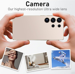 Unlocked Phones C25 Ultra Cell Phone 2025 Android 14 Mobile Phone with Build-In