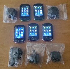 Lot 5 Pantech Pursuit 2 II P6010 *Rare Slider Phones *Network Unlocked READ!