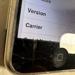 Apple iPhone Gen 1 A1203 Silver 8GB 3.5″ Touch Display Single-core Smartphone