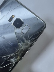 Samsung Galaxy S8 SM-G950U Tracfone 64GB Silver – For Parts or Repair As-IS READ