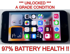 UNLOCKED Apple iPhone SE 2nd Gen 64GB Black 4G LTE 97% BT Smart Phone *A GRADE*