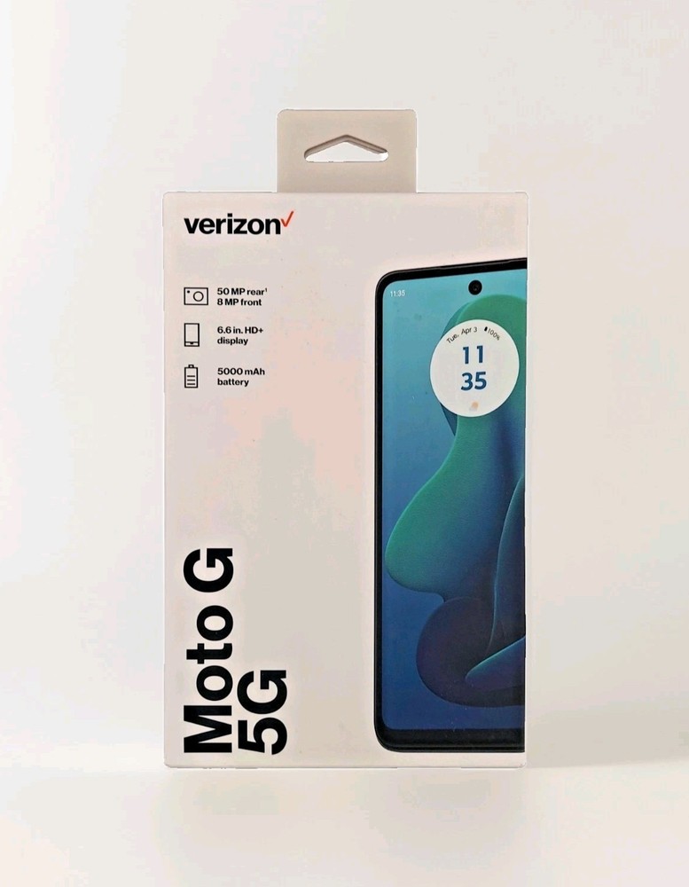 Motorola Moto G 5G 2024 XT2417 6.5″ 128GB Sage Green VERIZON LOCKED 🆕