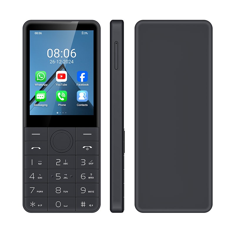 2.8″ Unlock DOOV R77 Android 13 Phone Dual SIM Whatsapp Mobile Keyboard 2.0GHz