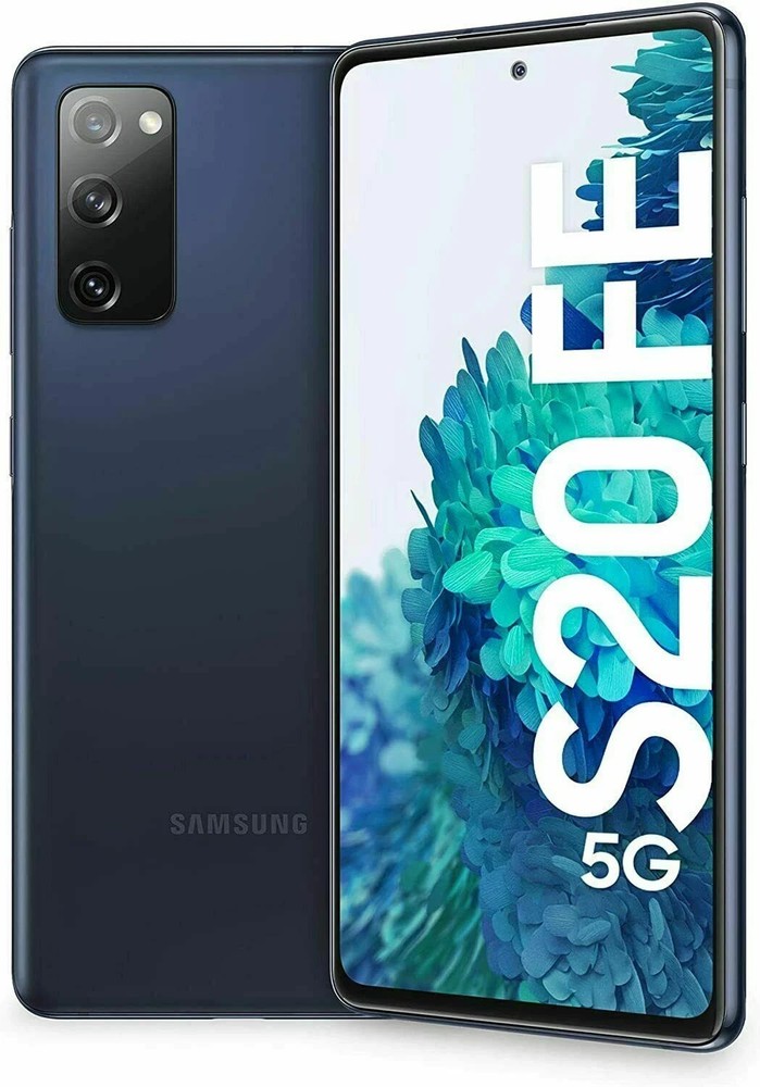 Samsung Galaxy S20 FE 5G SM-G781U GSM Unlocked 128GB Blue Excellent Condition