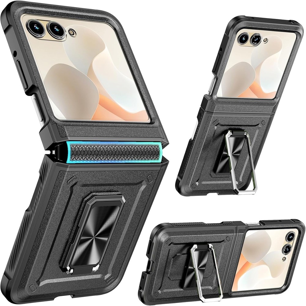 Case & Built-in Screen Protector for Motorola Razr 2026/2025/2024 with Hinge Pro