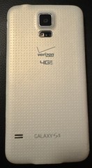 Samsung Galaxy S5 SM-G900V (Verizon) White 16GB Fast Ship Very Good Used