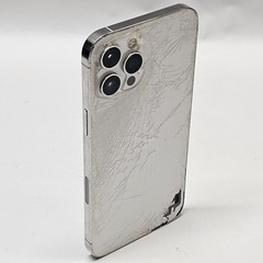 Apple iPhone 12 Pro Max Silver 128gb UNTESTED AS IS FOR PARTS ONLY READ BELOW!