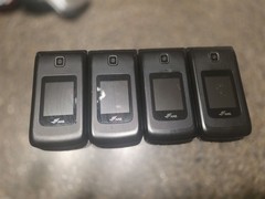 ANS F30 Modern Flip Phone Lot of 4 Parts Only