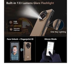 X16 Pro 5G Rugged Phone, 16GB+256GB/2TB, MTK Dimensity 6300 Android 15, 10360mAh