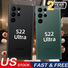 Brand New Samsung Galaxy S22 Ultra 5G SM-S908U phone Unlocked 512GB/256GB/128GB